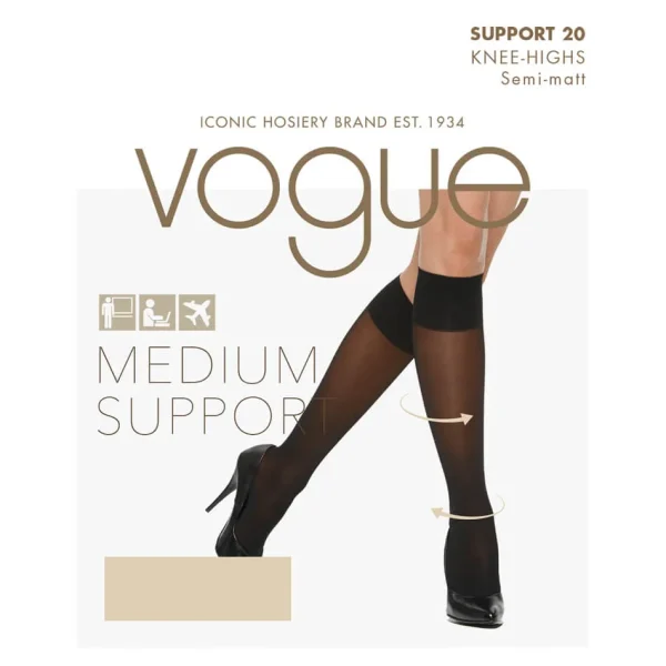 Tukipolvisukat Vogue Support Knee 3