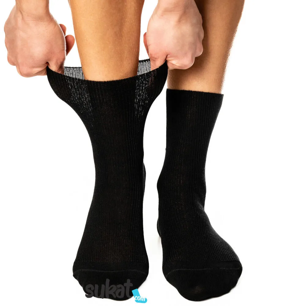 Kiristämättömät 100% luomupuuvillasukat Kiristämättömät 100% luomupuuvillasukat