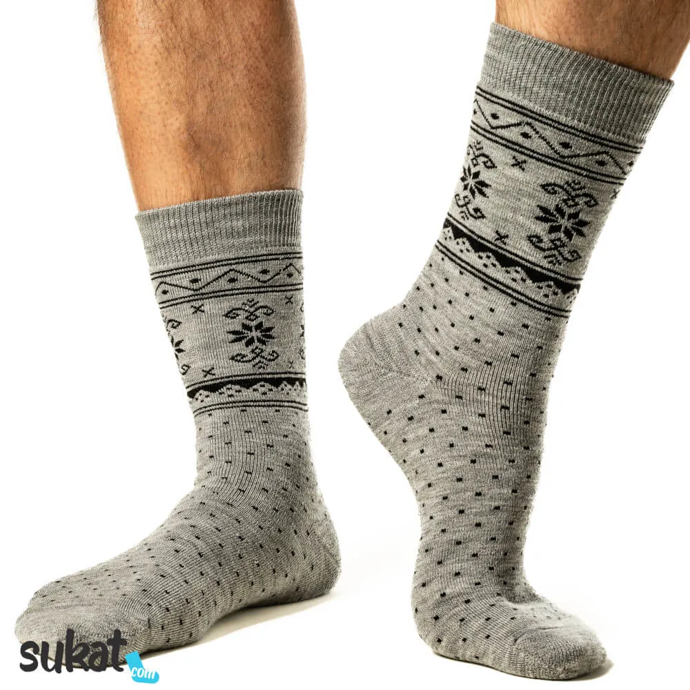 Paksut merinovillasukat - Talvi Paksut merinovillasukat - Talvi