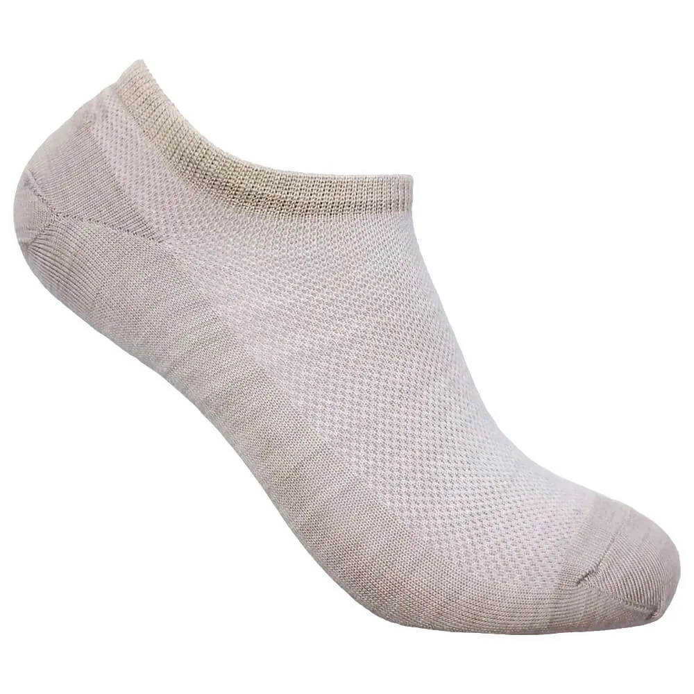 Varrettomat merinovillasukat - 2 pr-pkt - Mesh-neulos Varrettomat merinovillasukat - 2 pr-pkt - Mesh-neulos